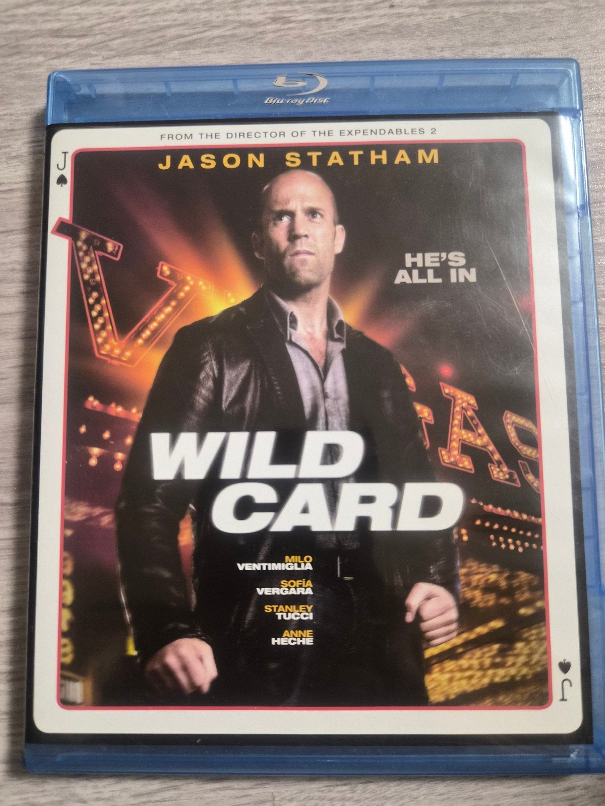 Wild Card Blu-ray - Actie met Jason Statham, Engels, Vanaf 16 jaar, Nederlands, Film