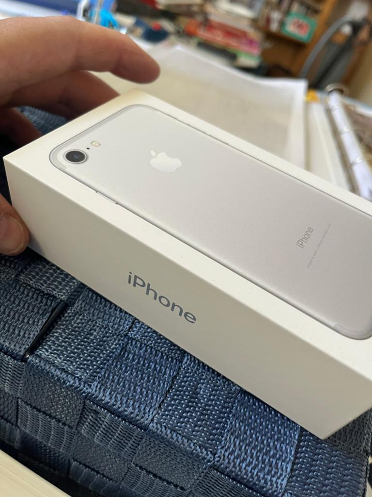Lege iPhone 7 doos - Zilver, Ophalen of Verzenden, Zo goed als nieuw, Zilver, IPhone 7
