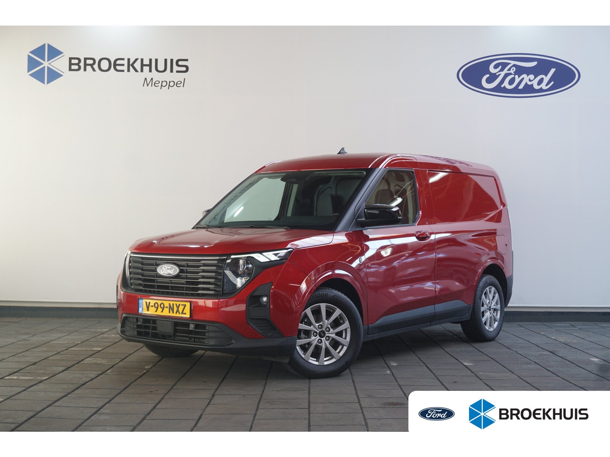 Ford Transit Courier Limited 1.0 EcoBoost, Auto's, Bestelauto's, 12 maanden, Gebruikt, Euro 6, Bedrijf