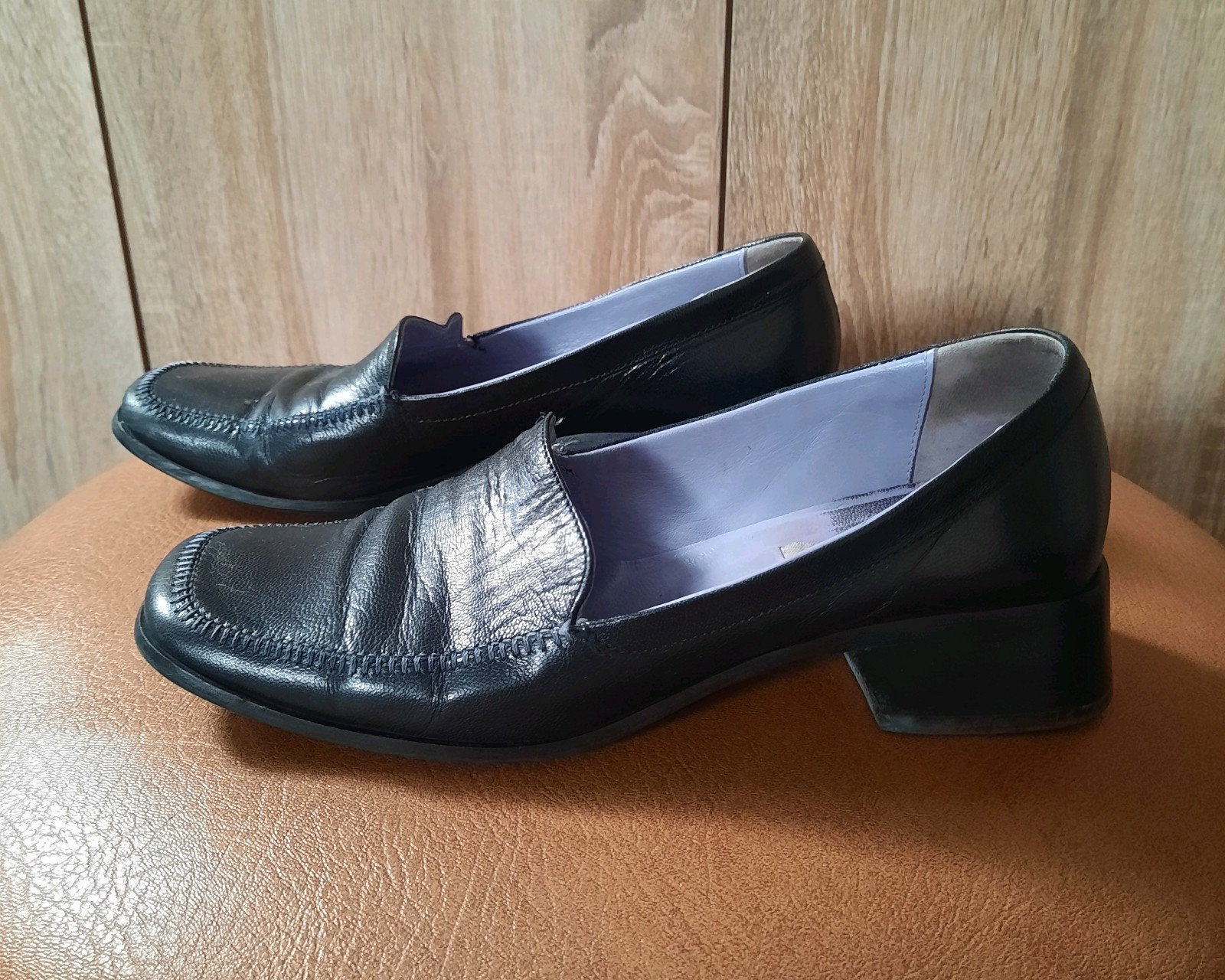 Nette damesschoenen maat 39, Blauw, Instappers, Ophalen of Verzenden, Zo goed als nieuw