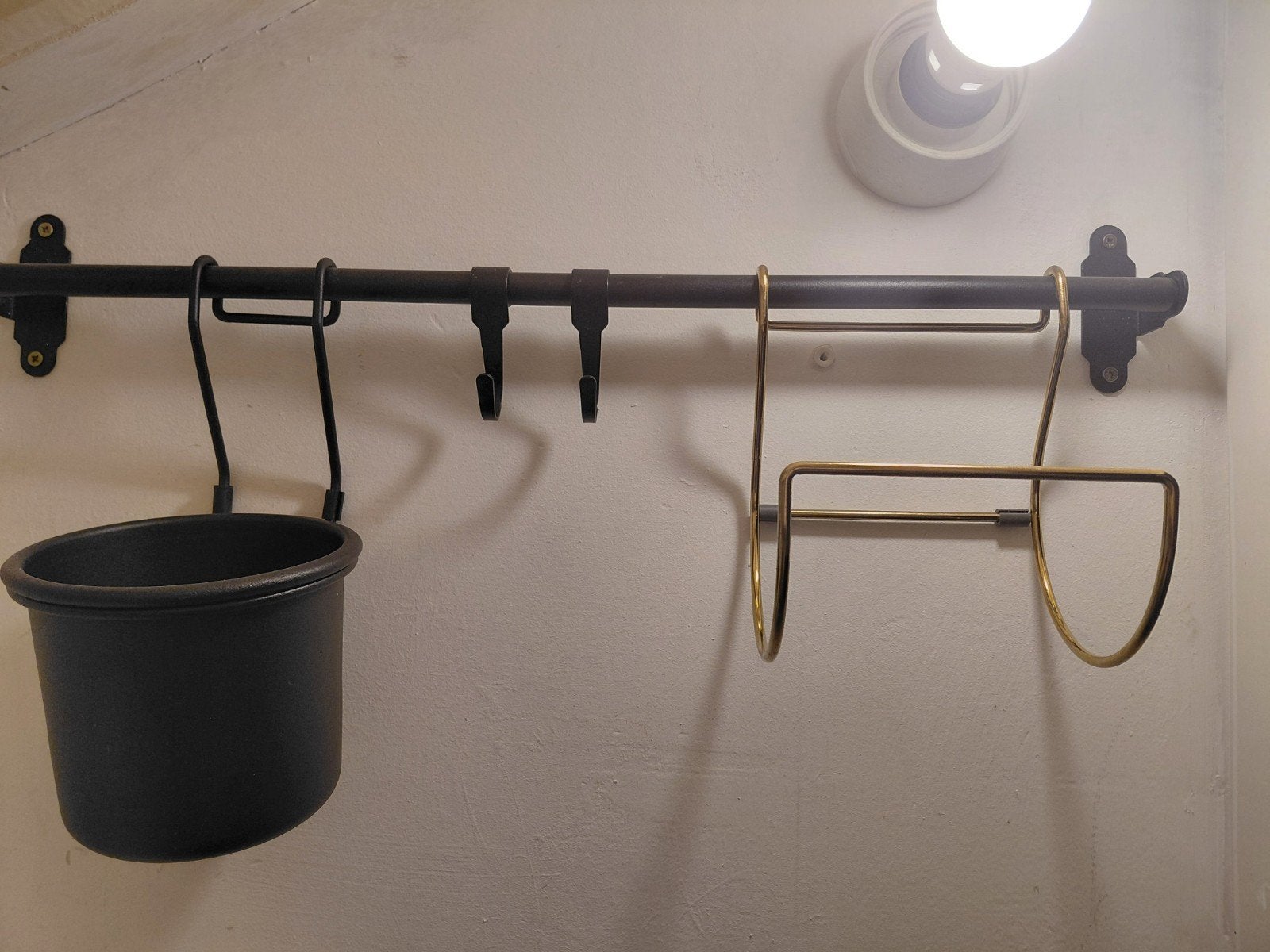 Ophangsysteem van IKEA, Ophalen, IKEA, Zwart, Metaal