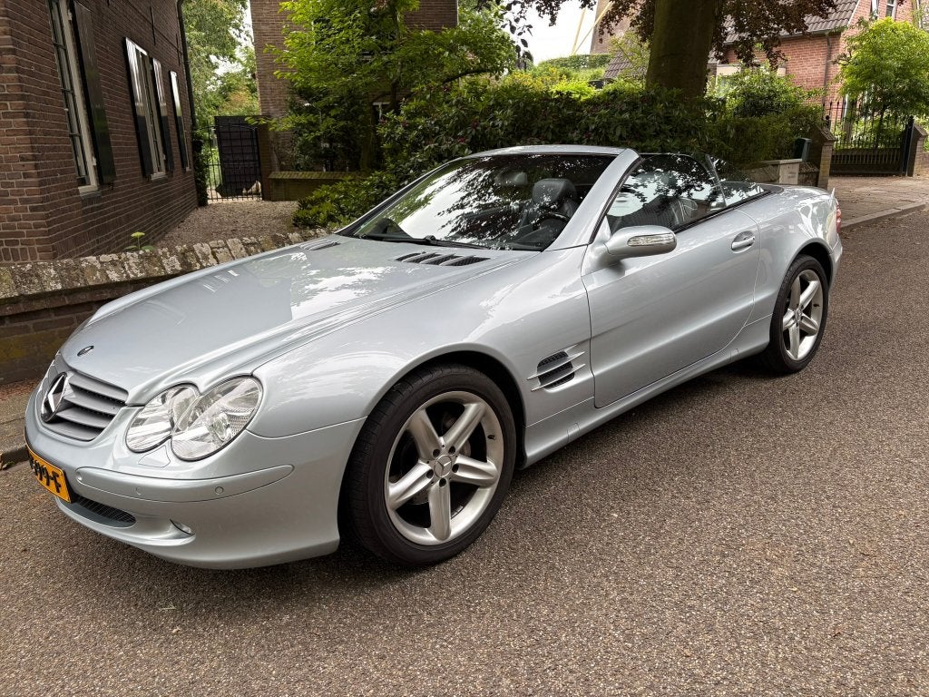 Mercedes-Benz SL 3.7 SL350 Roadster AUT 2004 Grijs, Auto's, Mercedes-Benz, Particulier, SL, ABS, Airbags, Airconditioning, Boordcomputer