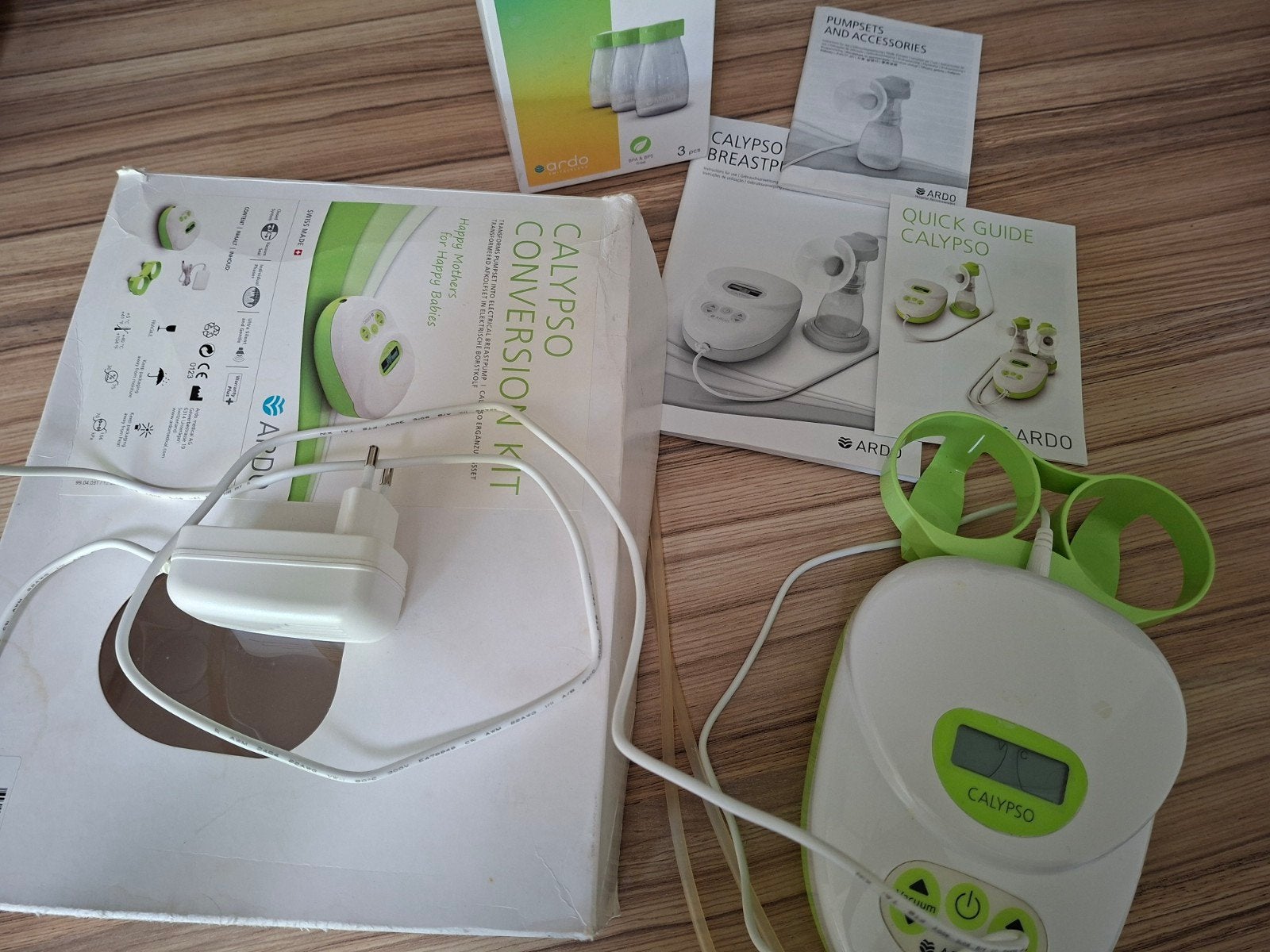 Calypso Conversion Kit – elektrische borstkolf, Ophalen, Dubbelzijdig, Zo goed als nieuw, Borstkolf