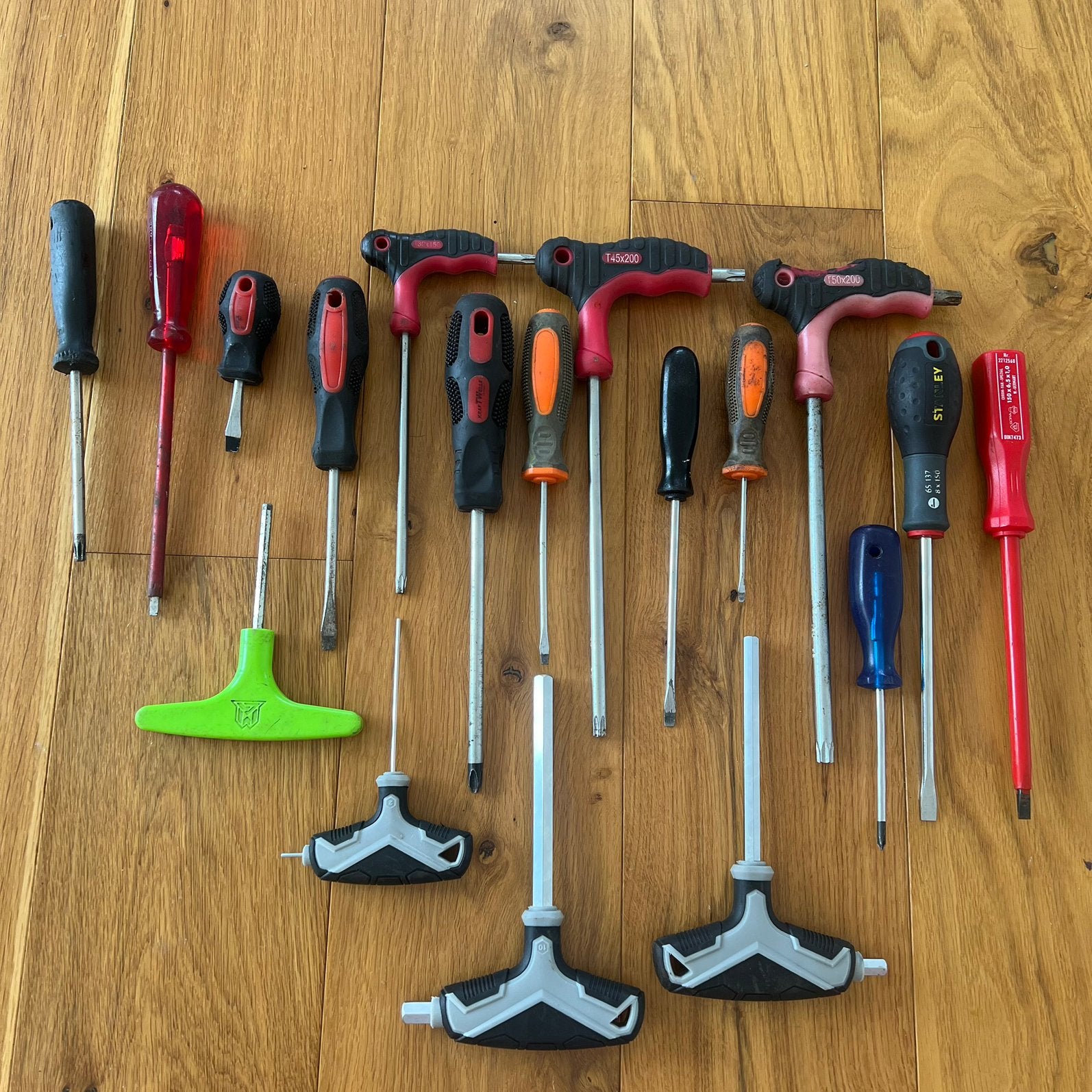 Partij schroevendraaiers, Doe-het-zelf en Verbouw, Gereedschap | Handgereedschap, Ophalen of Verzenden, Gebruikt