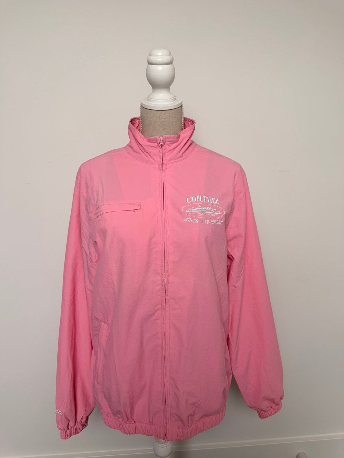 Corteiz jacket maat M, Ophalen of Verzenden, Zo goed als nieuw, Zwart