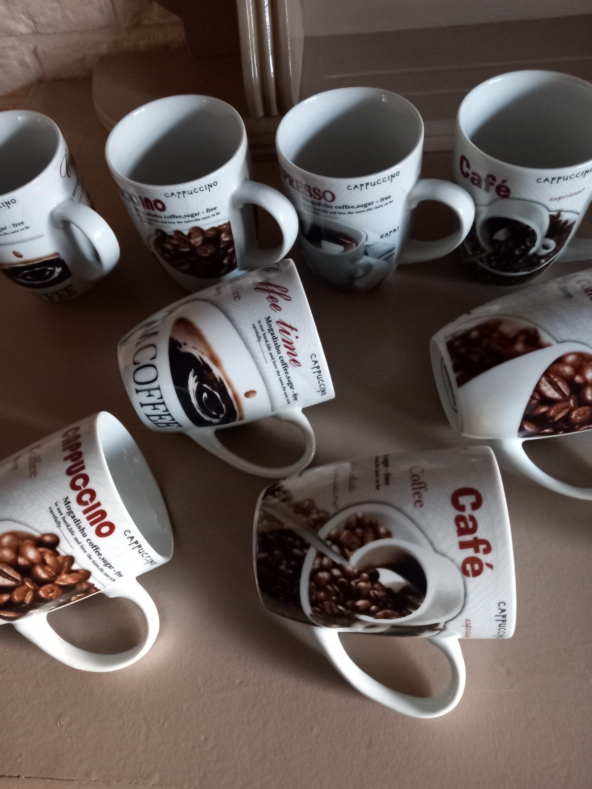 Koffiekopjes, Ophalen, Zo goed als nieuw, Overige stijlen, Kop(pen) en/of Schotel(s)