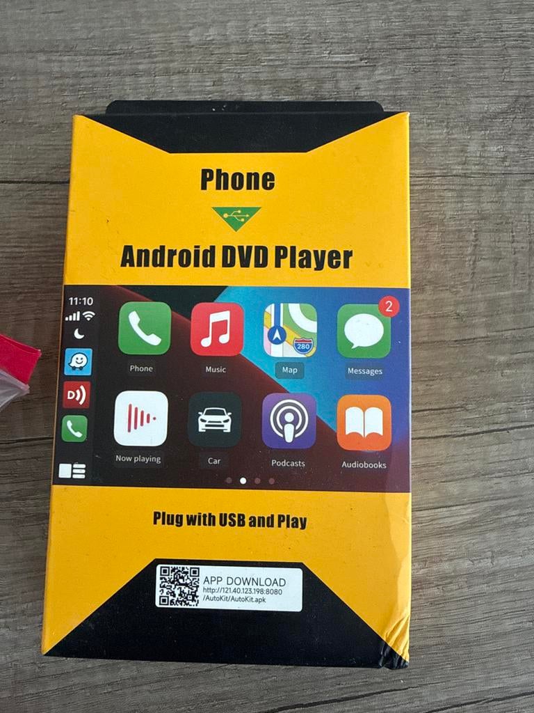 Android DVD Player AutoKit USB Plug & Play, Ophalen of Verzenden, Nieuw