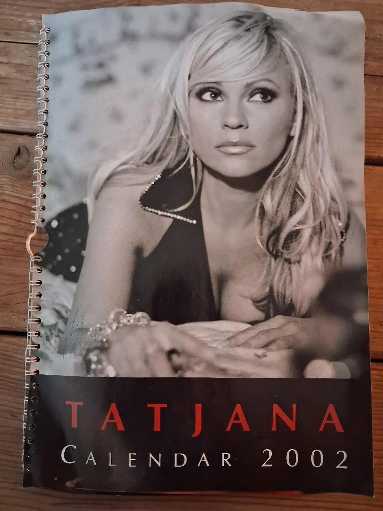 Tatjana Kalender 1997 en 2002, Verzenden, Maandkalender, Zo goed als nieuw
