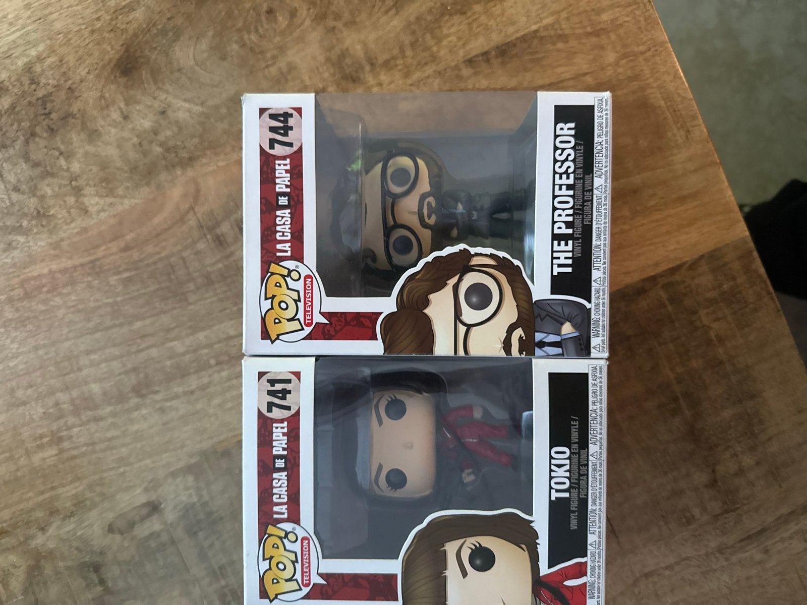 Funko Pop La Casa de Papel: El Professor & Tokio, Ophalen of Verzenden, Nieuw