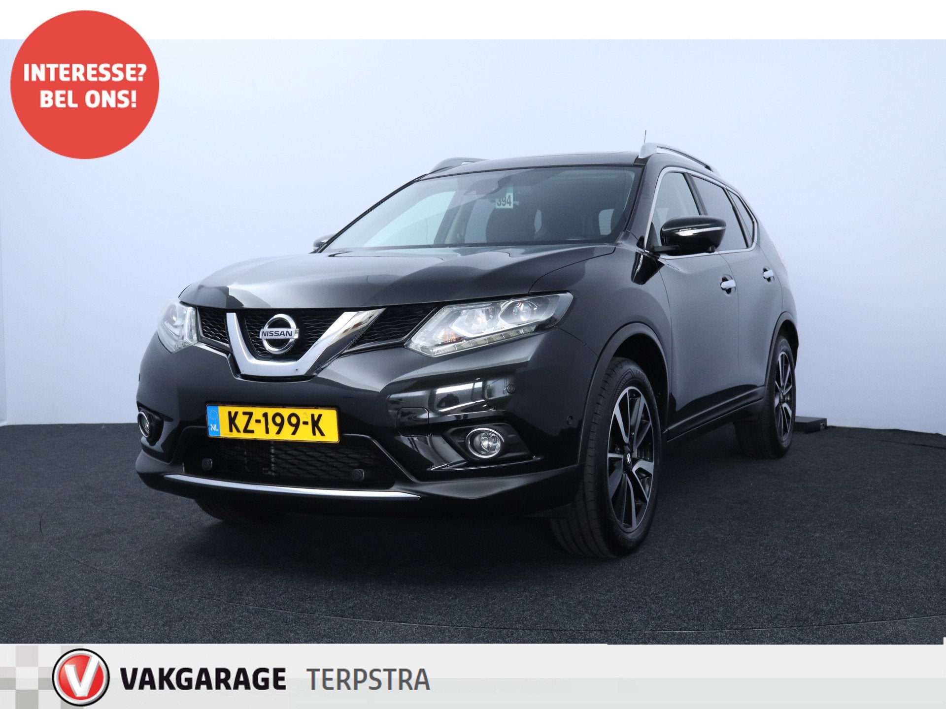 Nissan X-Trail 1.6 DIG-T Tekna /Trekhaak! /Pano-Dak /Camera, Auto's, 1618 cc, Euro 6, 4 cilinders, Zwart