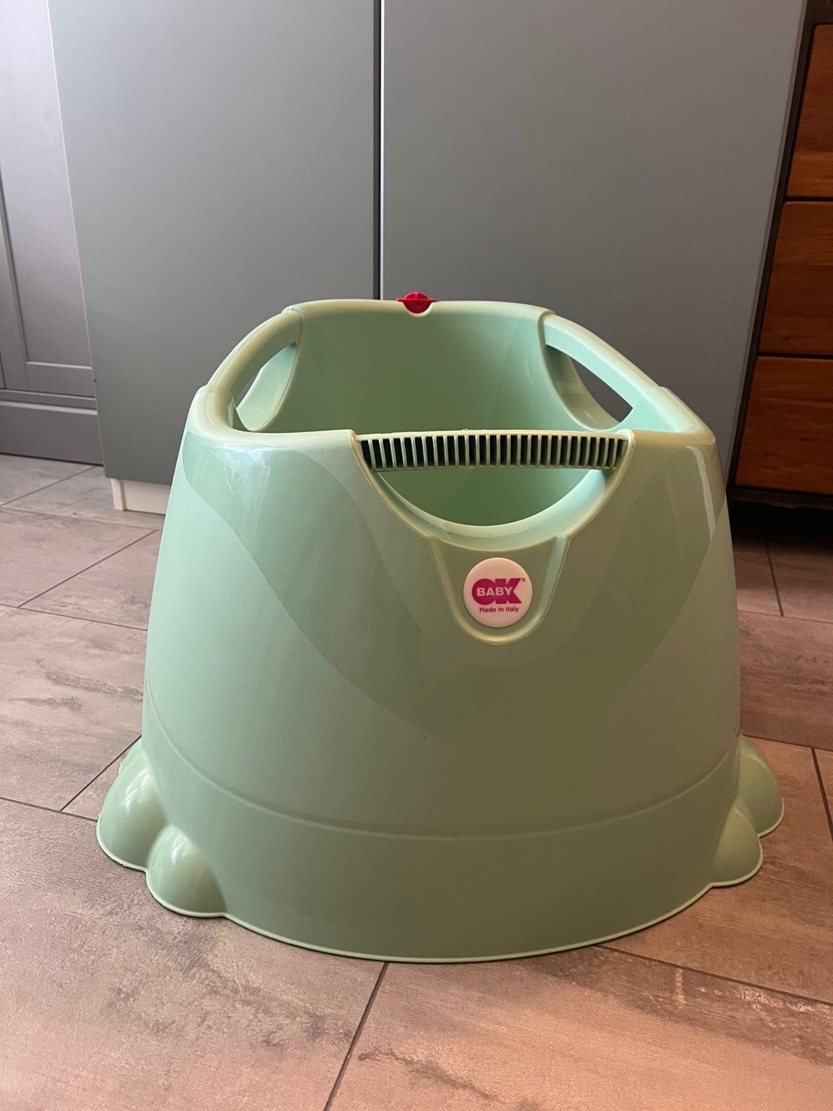 Mintgroen opla badje, Kinderen en Baby's, Ophalen, Zo goed als nieuw, Badje