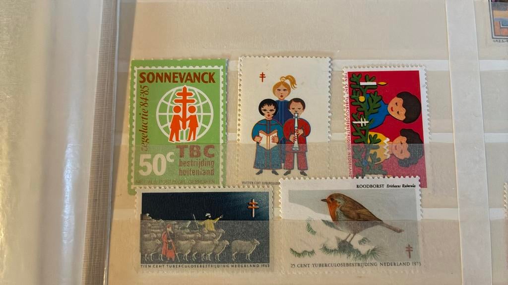 Tuberculose zegels, Postzegels en Munten, Ophalen of Verzenden, Overige thema's