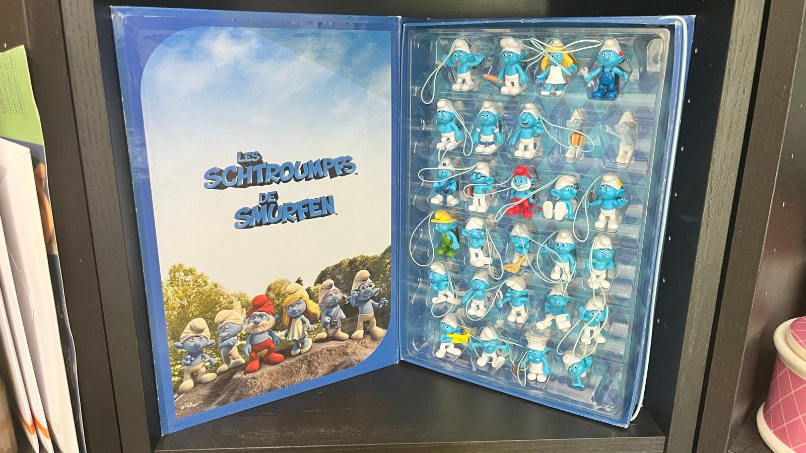 Smurfen poppetjes / hangers -  set, Verschillende Smurfen, Ophalen of Verzenden, Zo goed als nieuw, Nvt