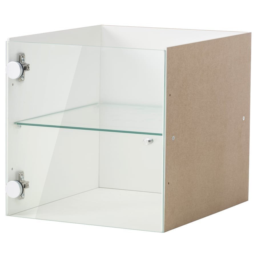 Ikea Kallax inzet met vitrinedeur 2 stuks
Inzet met vitrined, Ophalen of Verzenden