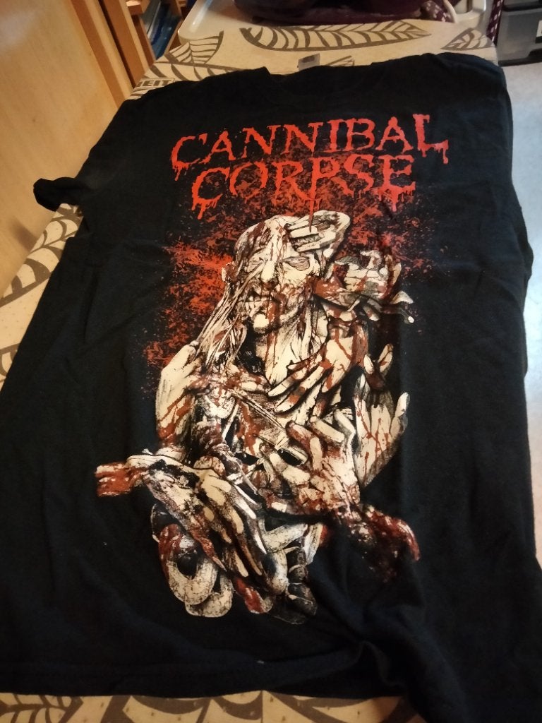heavy metal shirt, Ophalen of Verzenden, Gebruikt, Overige typen