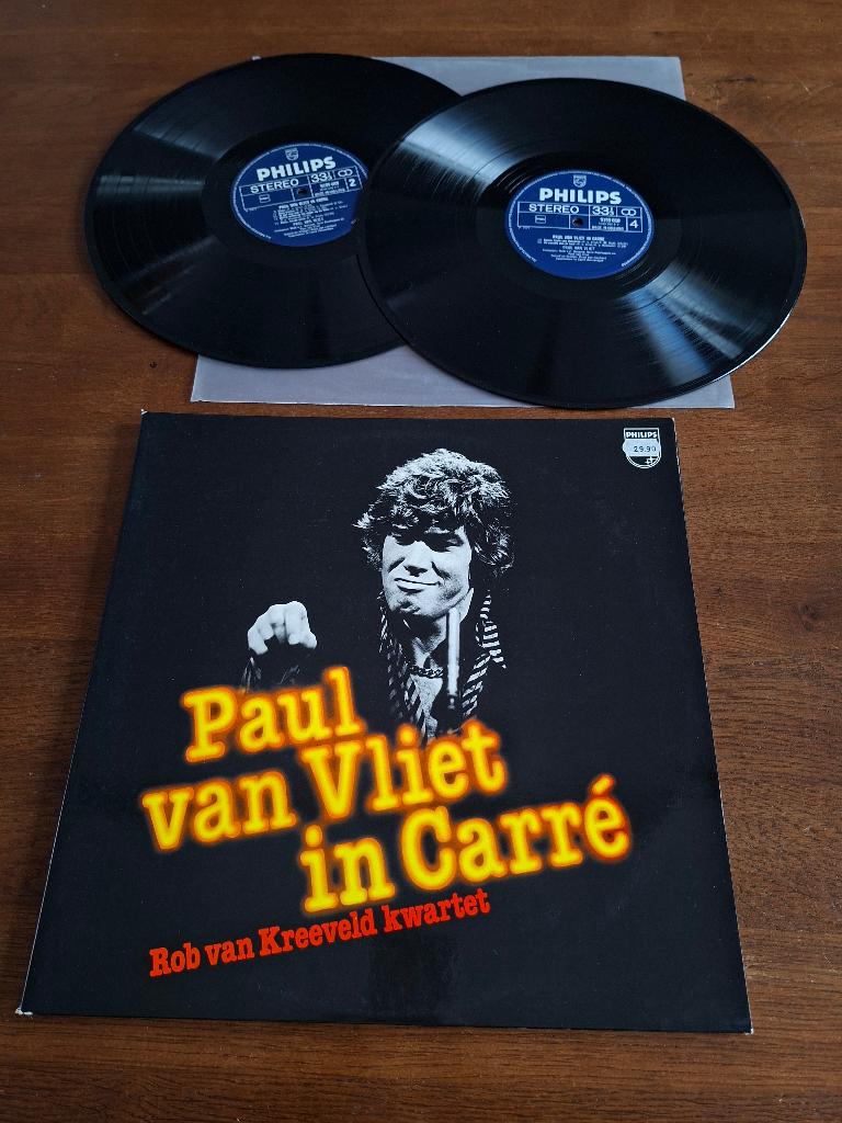 2LP paul van Vliet in Carré, Ophalen of Verzenden, Levenslied of Smartlap, 12 inch, Dubbel-LP