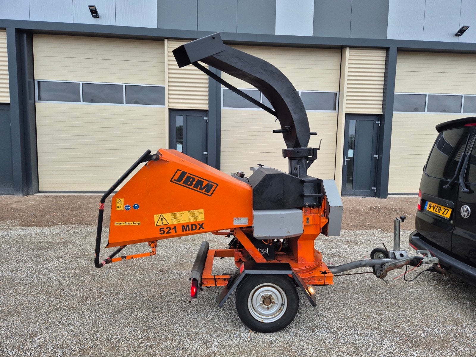 JBM 521 MDX hakselaar, Tuin en Terras, Ophalen, Gebruikt