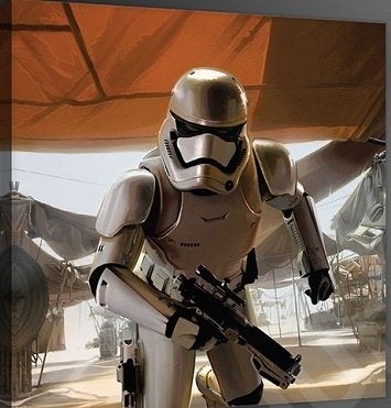 Star Wars canvas 3-delige set NW 75x25 cm * Muurdeco4kids, Ophalen of Verzenden, Nieuw, Overige typen