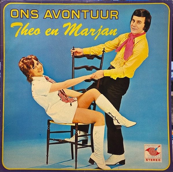 Piraten L.P. (Telstar) Theo & Marjan – He Schat !, LP, Gebruikt, Ophalen of Verzenden, Levenslied of Smartlap