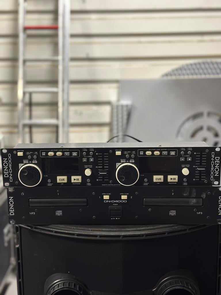 Denon DN-D4000 twin cd speler, Gebruikt, Denon, Ophalen of Verzenden, Denon