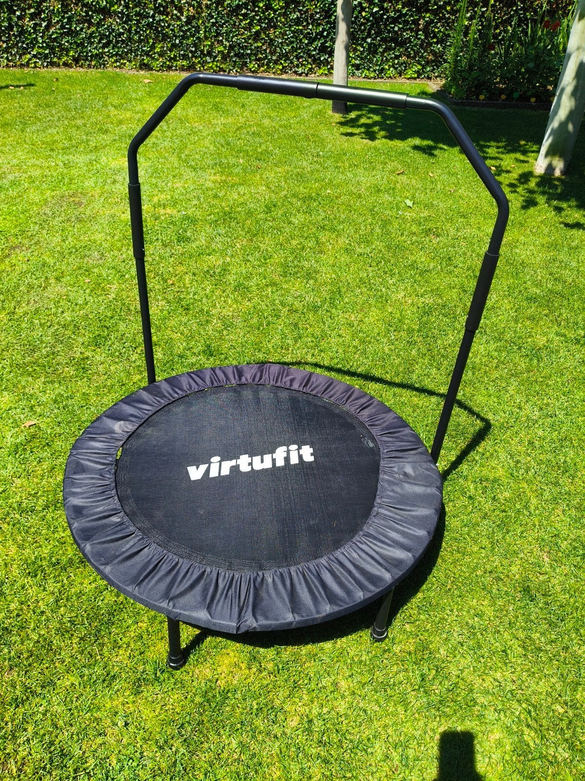 VirtuFit Mini Trampoline met Handgreep, Ophalen, Gebruikt