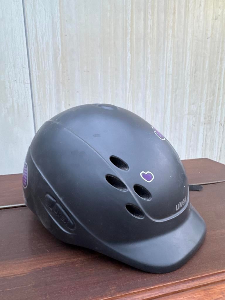 Kinder paardrij cap, Dieren en Toebehoren, Paardrijkleding, Ophalen of Verzenden, Gebruikt, Cap