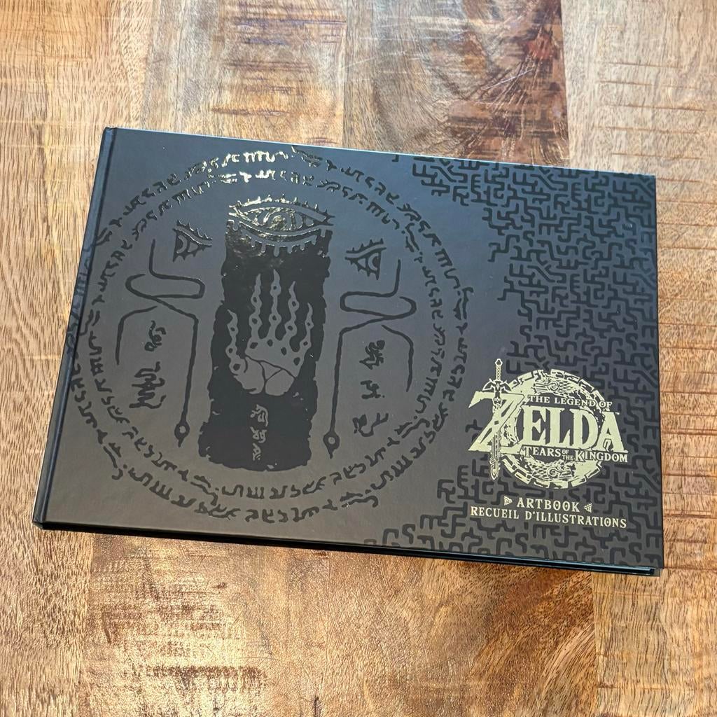 The Legend of Zelda Tears of the Kingdom Artbook, Spelcomputers en Games, Games | Nintendo Switch, Ophalen, Zo goed als nieuw