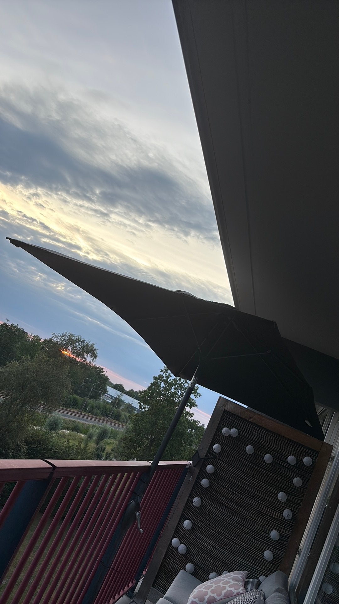 Balkon parasol, Eén persoon, 3 overnachtingen of meer