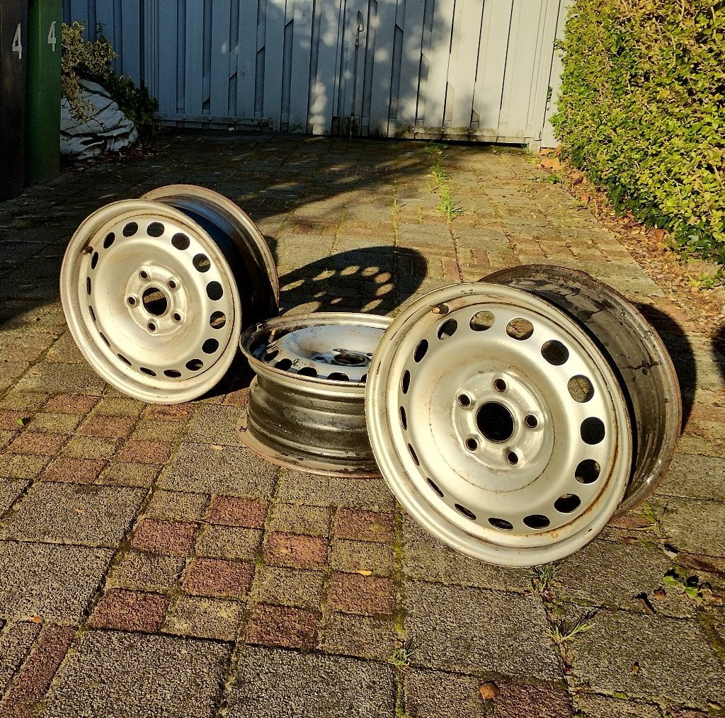 15 inch velgen VW / Skoda [ 3 stuks, 6Jx15 ET47 5x112 57.1 ], Auto-onderdelen, Ophalen, Gebruikt, Audi
