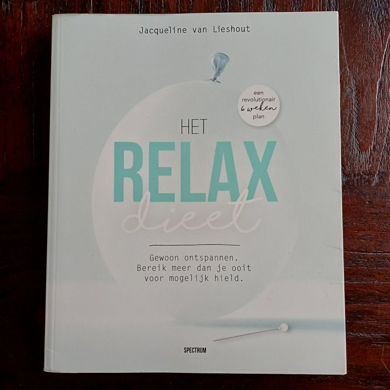 Het Relax Dieet - Jacqueline van Lieshout, Ophalen of Verzenden, Zo goed als nieuw, Dieet en Voeding, Jacqueline van Lieshout