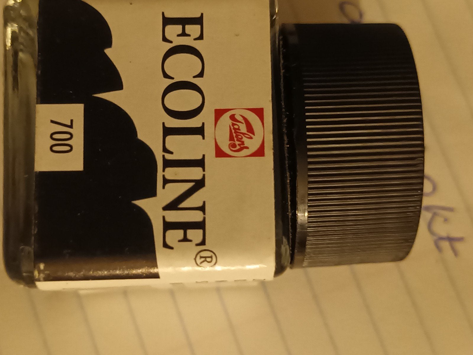 Ecoline Vloeibare Waterverf - Zwart (700) - 30 ml, Hobby en Vrije tijd, Ophalen, Zo goed als nieuw, Waterverf