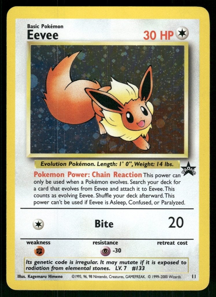 Eevee 11/53 - Wizards Black Star Promos (NM), Verzenden, Gebruikt