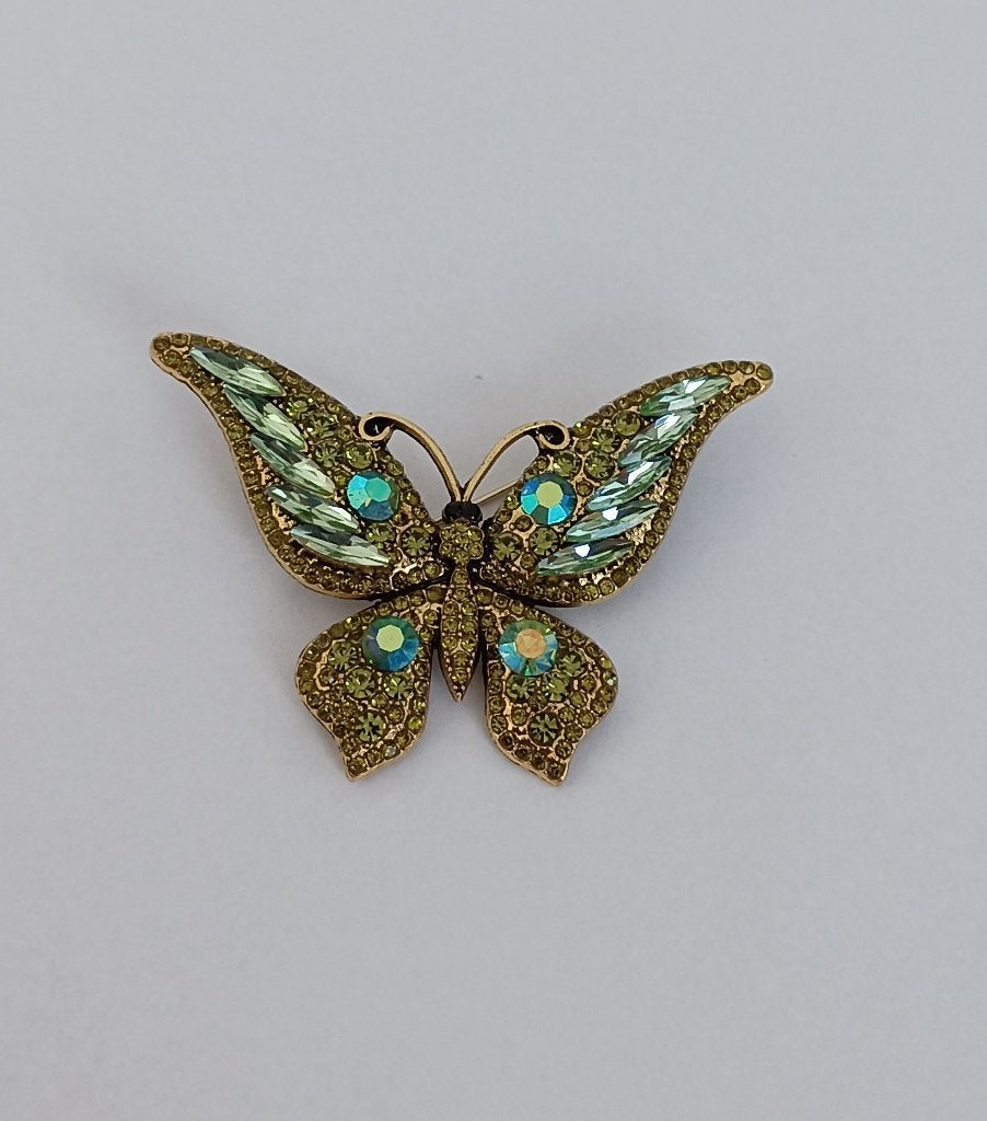 Vlinder broche, Sieraden, Tassen en Uiterlijk, Overige materialen, 4 tot 7 cm, Overige kleuren, Nieuw