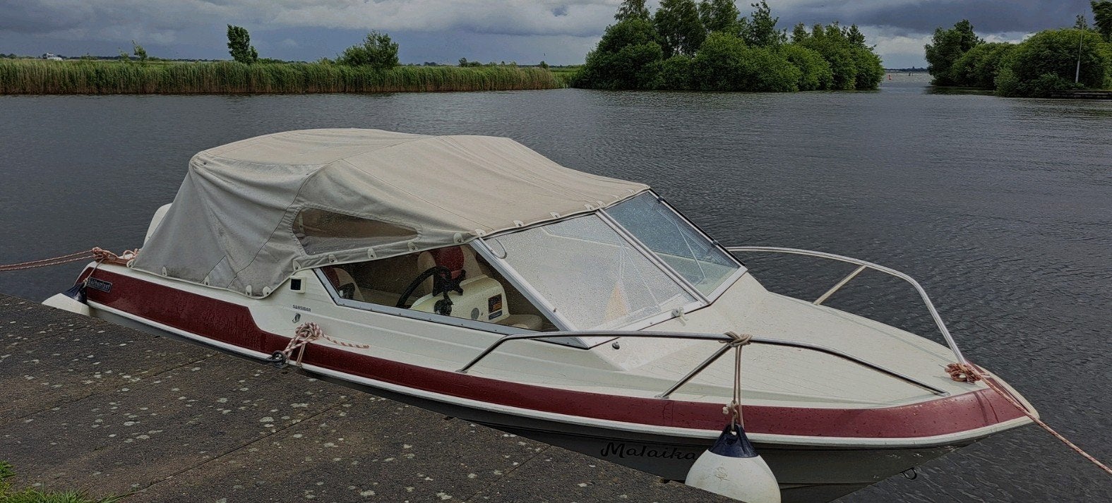Skibsplast 490 VS speedboot zeer mooi excl. buitenboordmotor, Watersport en Boten, Motorboten en Motorjachten, Speedboot, Ophalen