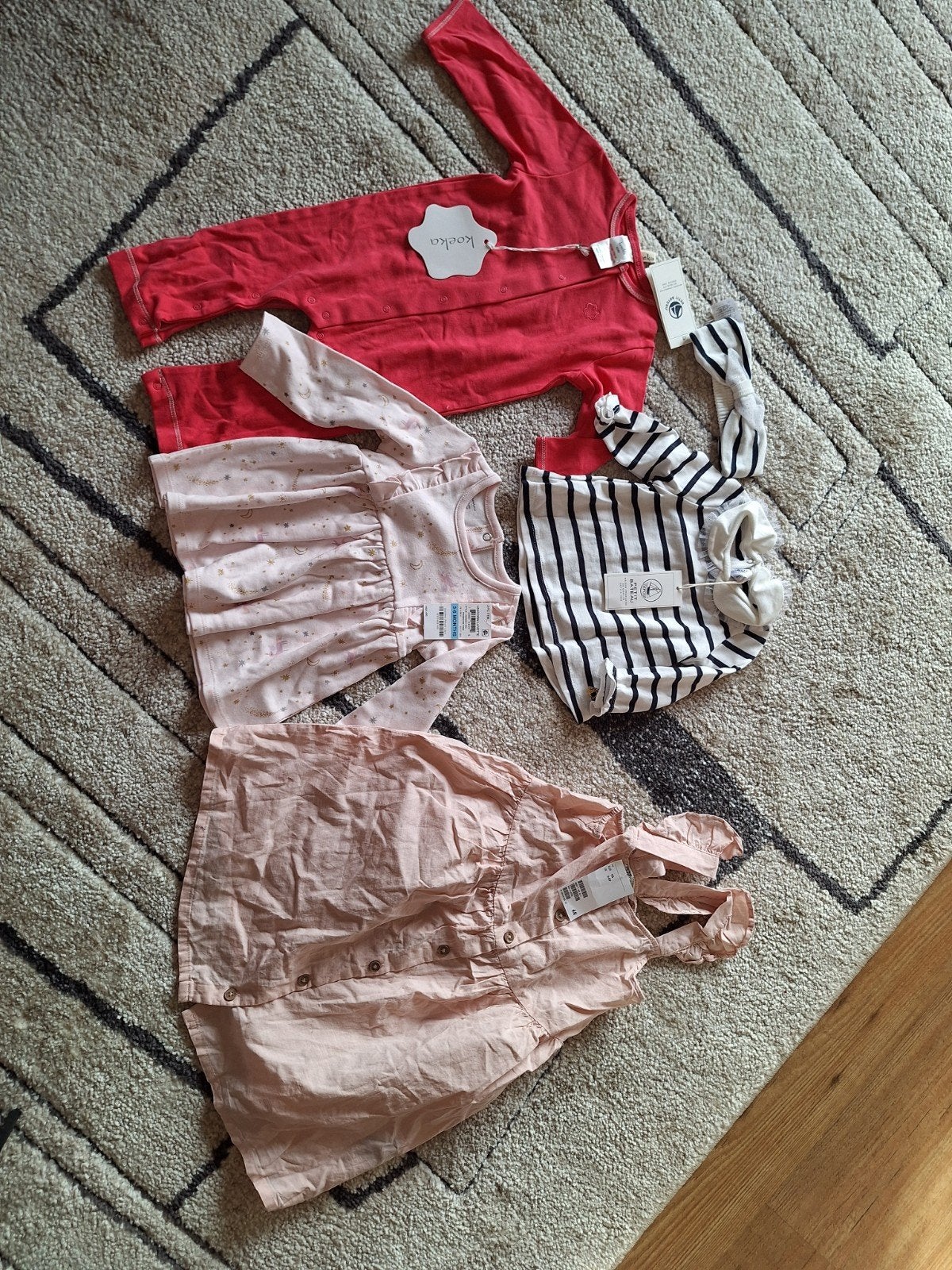 Babykleding pakket: Koeka, Petit Bateau, H&M (nieuw), Kinderen en Baby's, Ophalen of Verzenden, Nieuw, Koeka, Petit Bateau, H&M