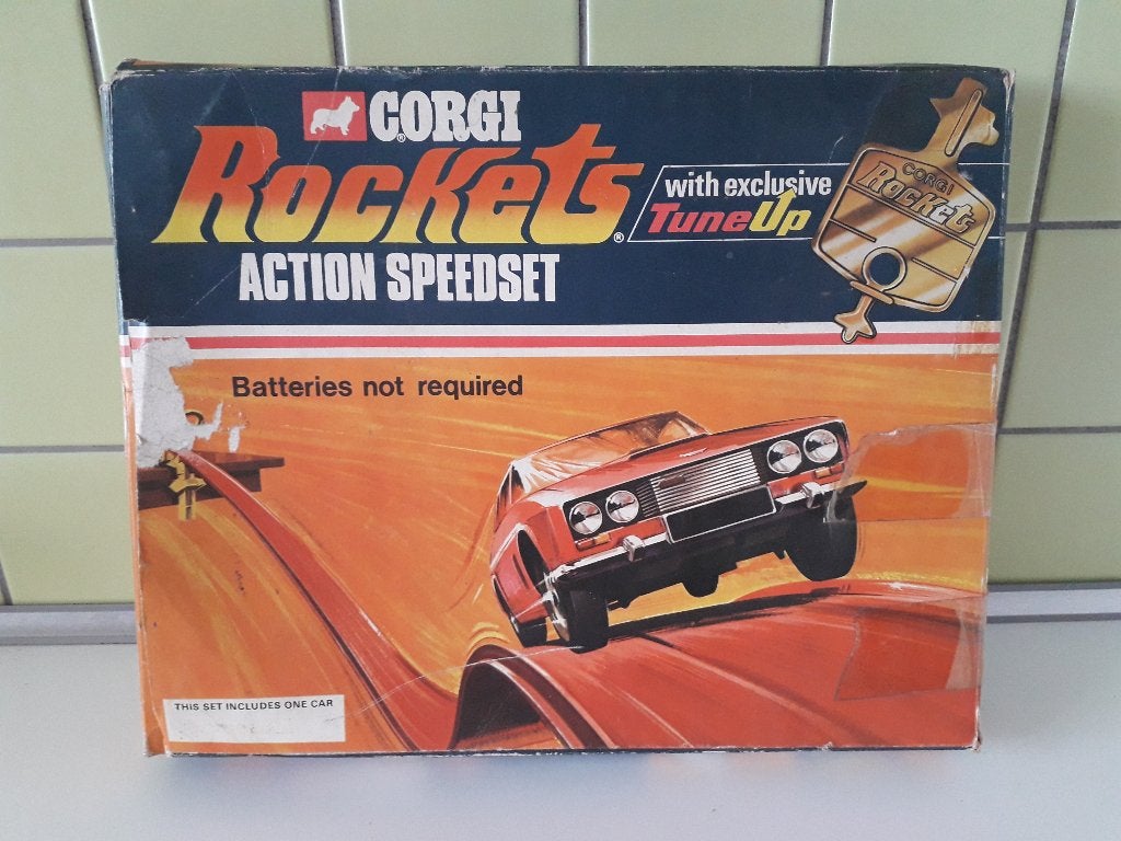corgi rockets action speedset, Ophalen of Verzenden