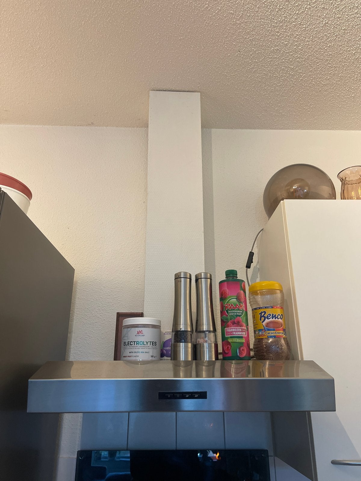 RVS Afzuigkap - Zo goed als nieuw, Ophalen, Onderbouw afzuigkap, Zo goed als nieuw, Inbouw