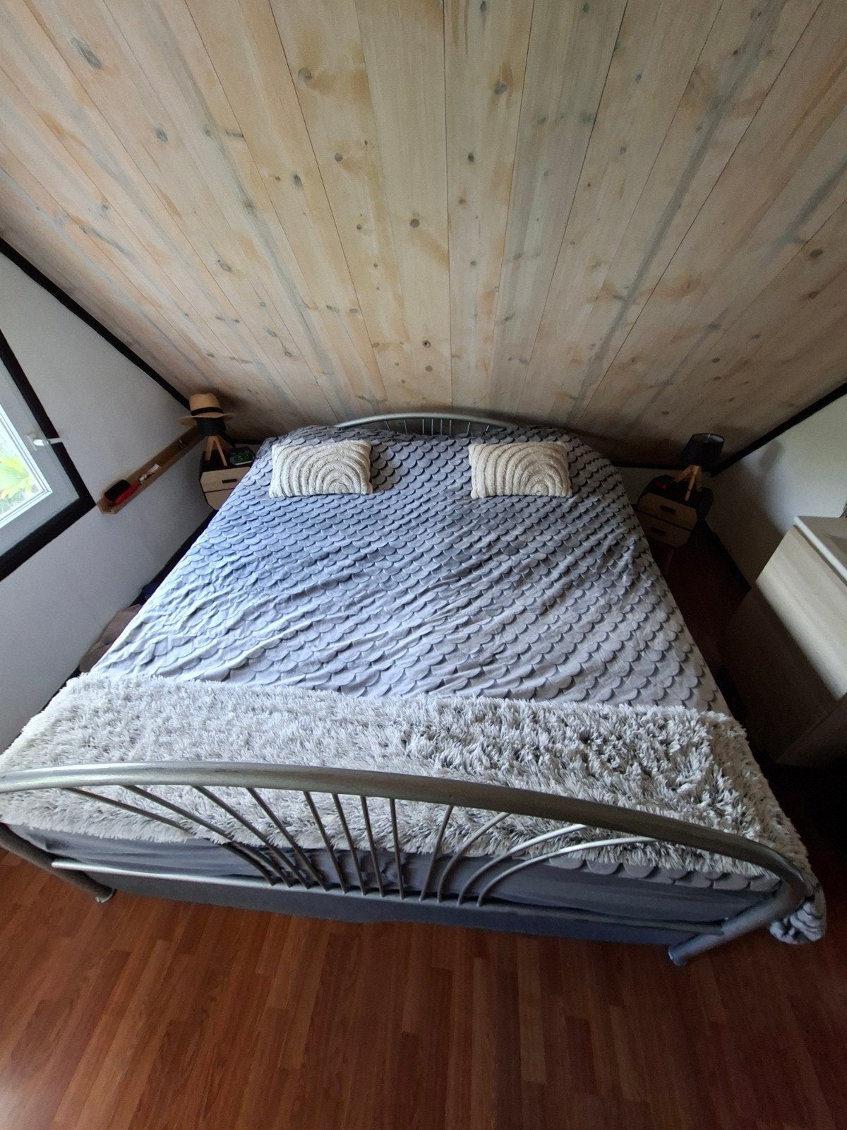 2 luxe spring decupre fulltime corre boxspring matras 180/ 2, Ophalen, Tweepersoons, Zo goed als nieuw, 180 cm
