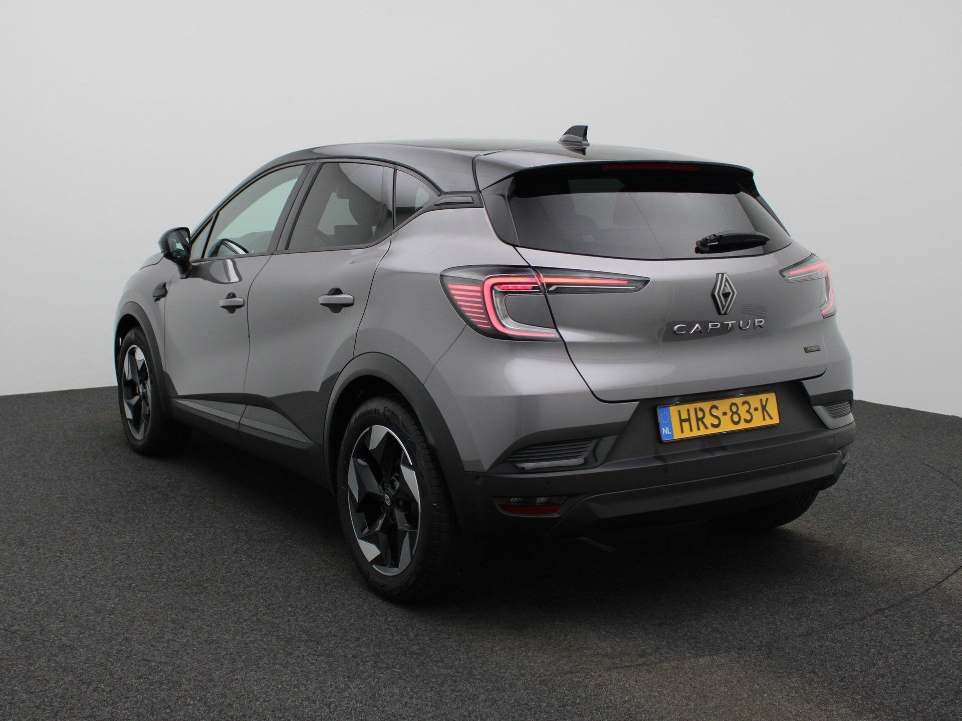 Renault Captur 1.6 E-Tech full hybrid 145PK techno | Navigat, Gebruikt, Leder en Stof, Origineel Nederlands, Bedrijf