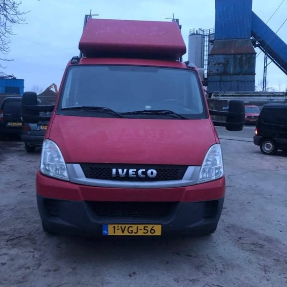 Iveco Daily 29L 2010 Glastransporter Glasresteel Glasreff, Elektrische ramen, Iveco, Origineel Nederlands, Bedrijf