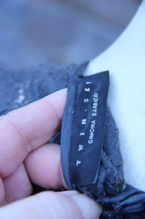 Jurk grijs Twin-Set mt M Transp Vaste prijs OPRUIMING, Maat 38/40 (M), Twinset, Ophalen of Verzenden, Grijs