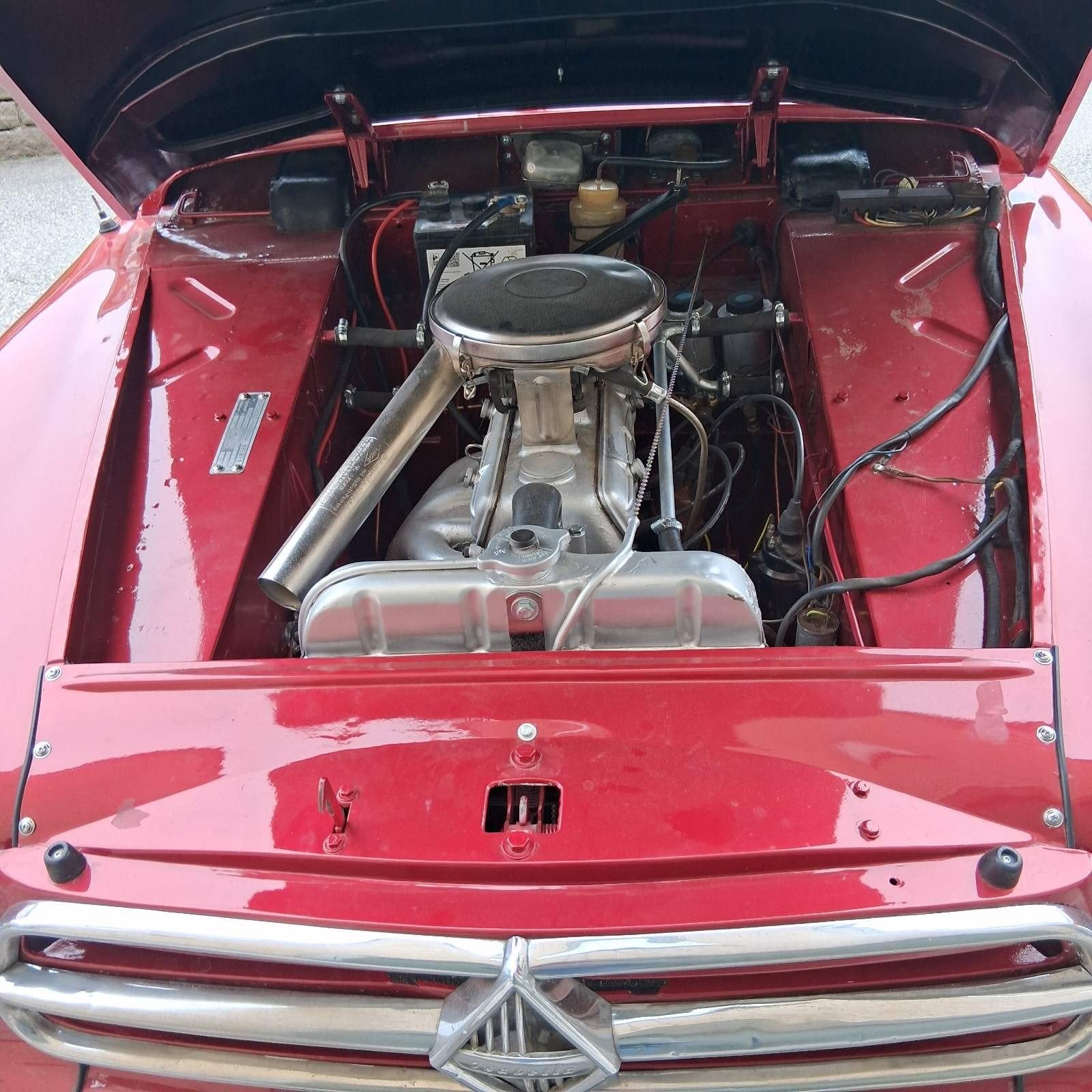 *Borgward Isabella Coupé TS 1958 TE KOOP, foto 5
