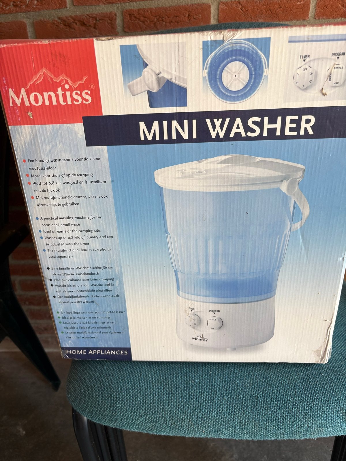 Mini Washer, Ophalen, Zo goed als nieuw