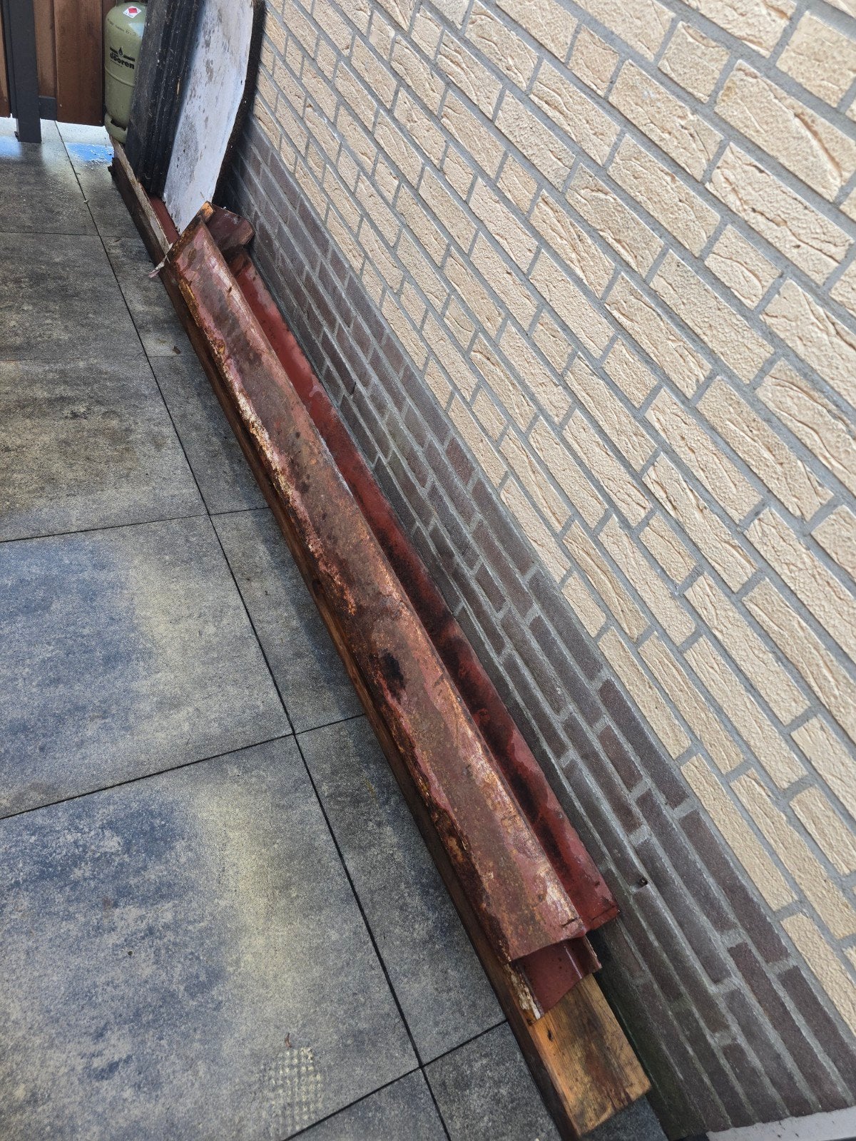 H-Balk L195xB15xH16, Doe-het-zelf en Verbouw, Metalen, Ophalen, Gebruikt, IJzer