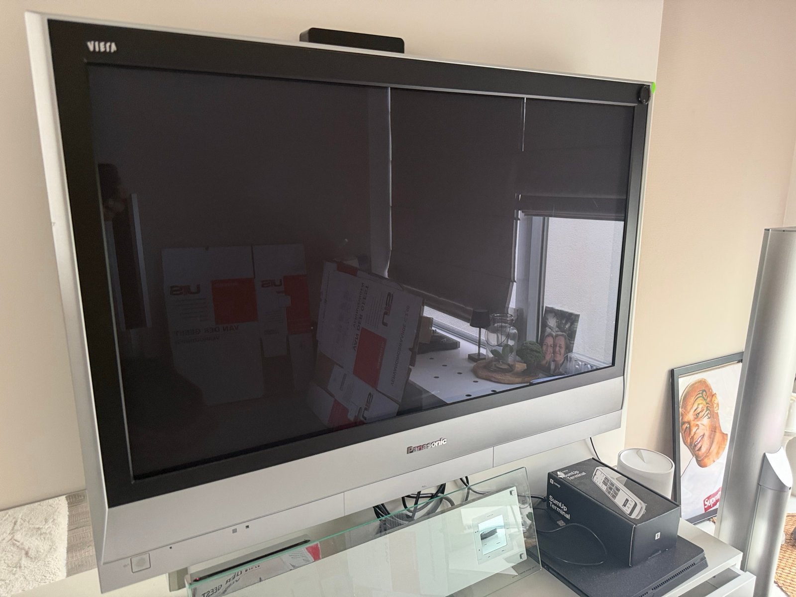Panasonic Viera plasmaTV met afstandsbediening, Ophalen, Gebruikt, Panasonic, 50 Hz