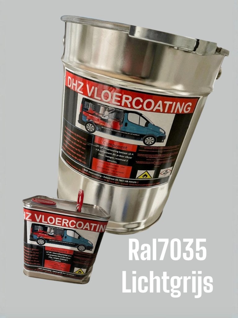 40m2 2K Epoxy Garagevloer coating Betonverf Egaline verf, Doe-het-zelf en Verbouw, Overige Doe-het-zelf en Verbouw, 7671DA, DHZ vloercoating-betoncoating