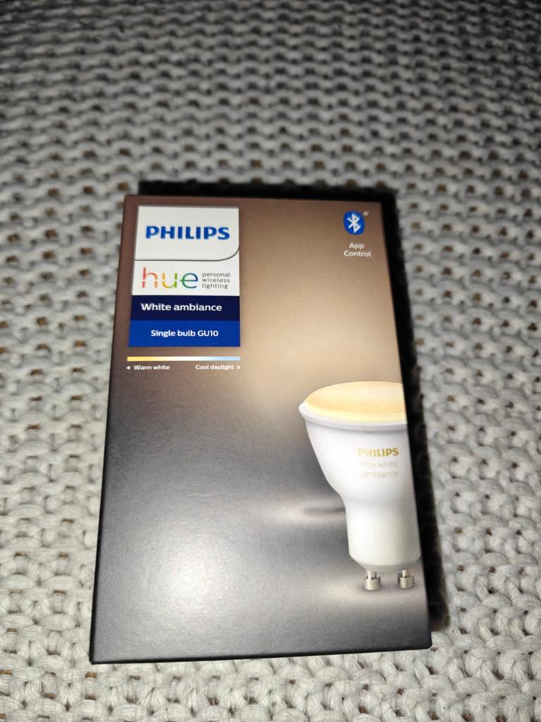 Philips Hue White Ambiance GU10 LED Lamp - nieuw, Verzenden, Nieuw, Modern
