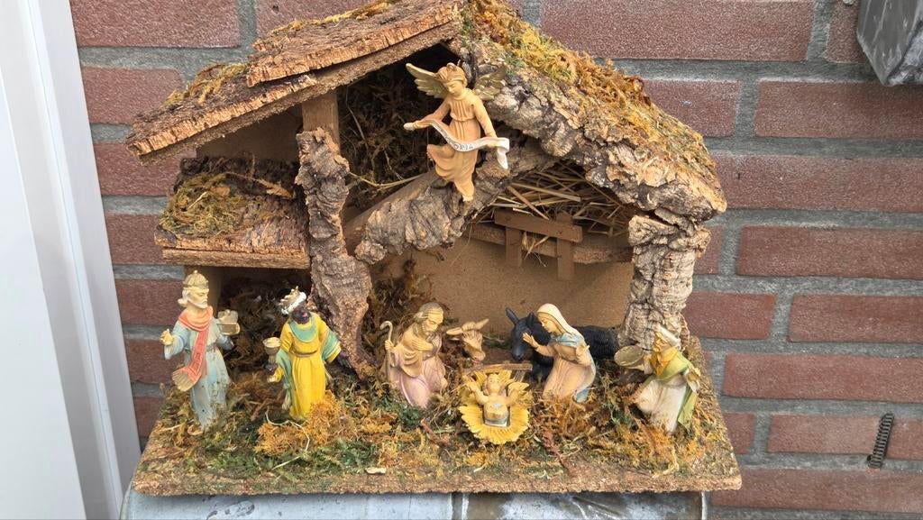 Kleine kerststal, Ophalen