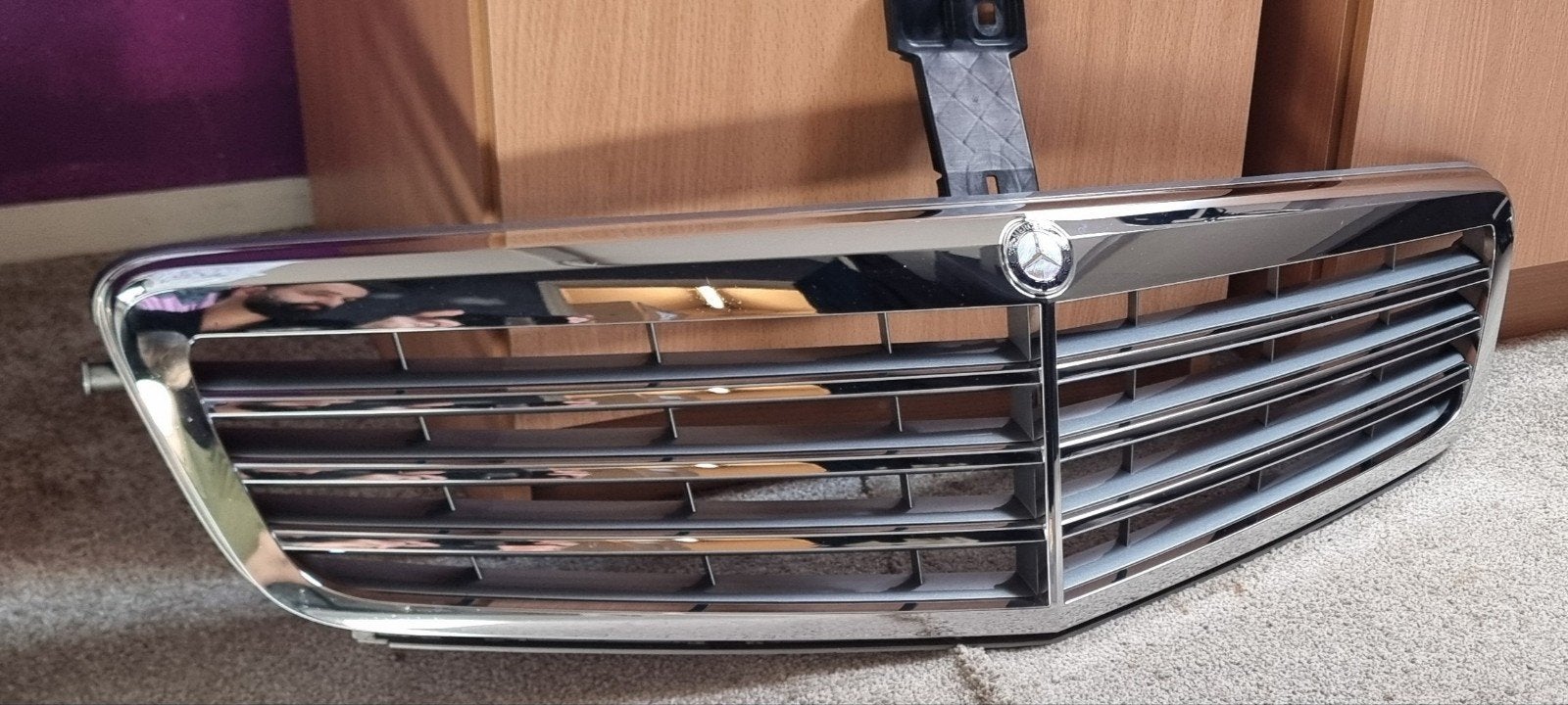 Mercedes W204 originele grill, motorkap embleem & wheel caps, Auto diversen, Ophalen