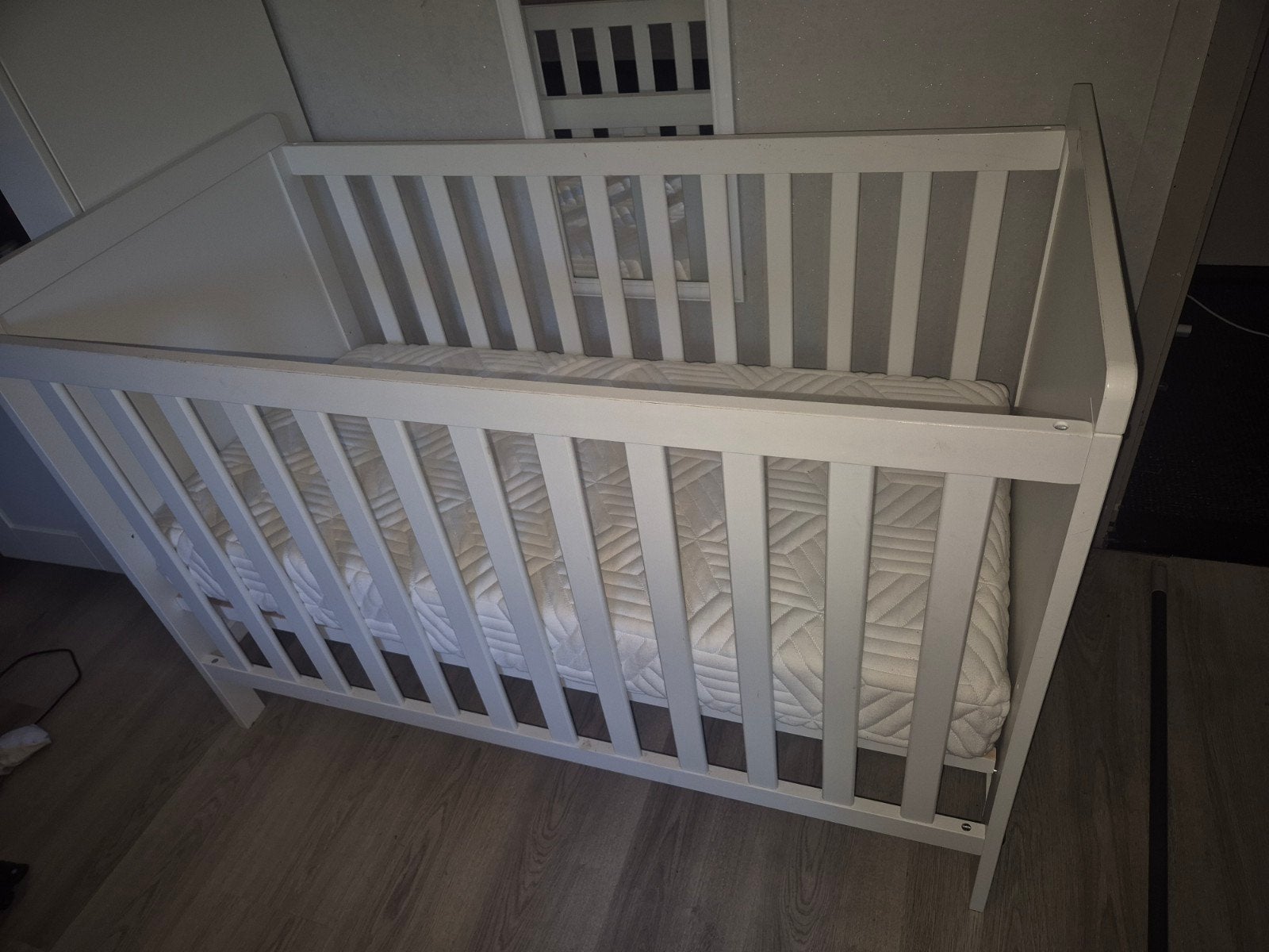 Europe Baby ledikant 120x60 met matras, Gebruikt, Ophalen of Verzenden, Minder dan 140 cm, Matras